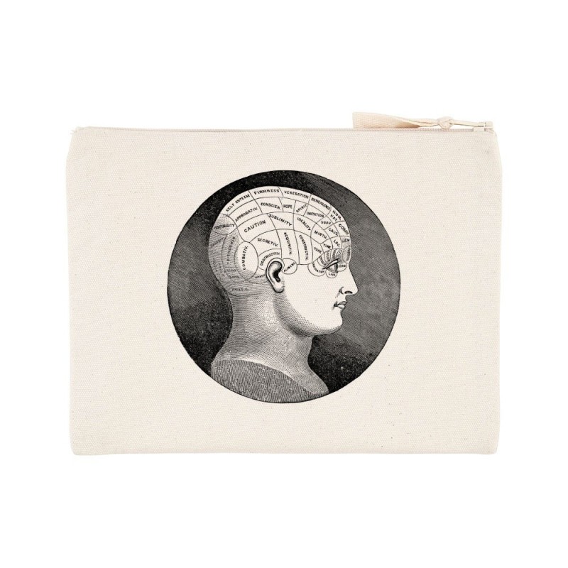 Antique Phrenology Head